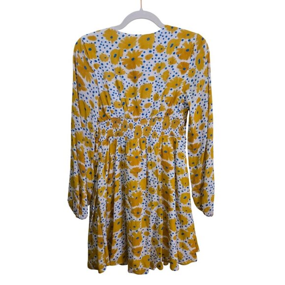 Vera For Anthropologie Buttercup Mini Dress Size XS - Picture 3 of 11